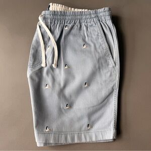J. Crew Embroidered Men’s Board Shorts